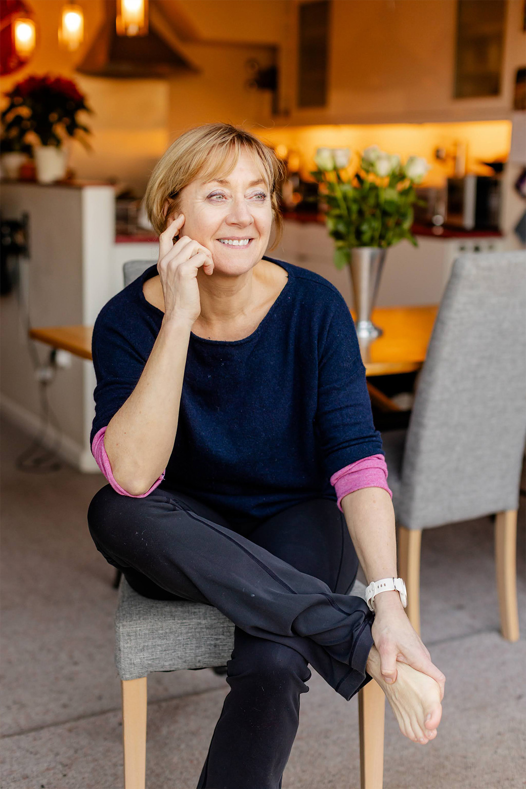 Helen Portsmouth in her treatment room