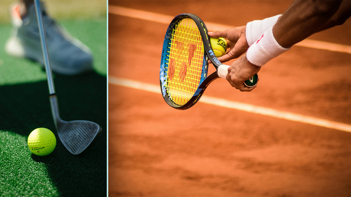 Golf and tennis sports performance support